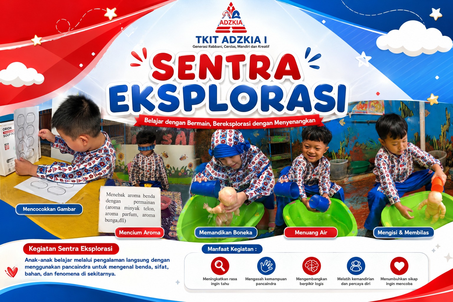 Kegiatan Sentra Eksplorasi